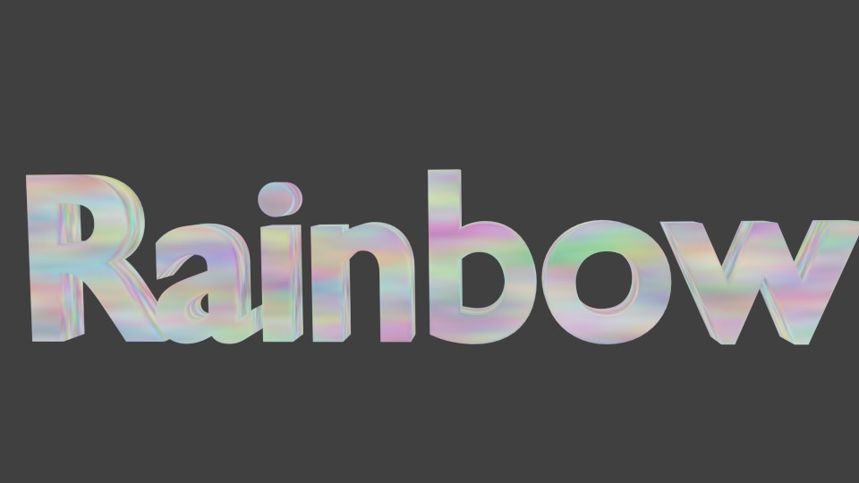 Rainbow Shader preview image 1